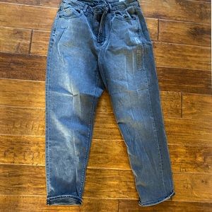 Light Grey Mom Jeans